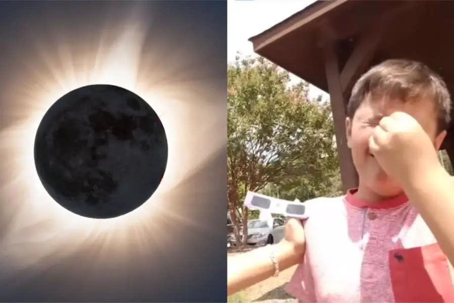 VIDEO: ¡Tragedia! Niño se queda ciego por ver directamente el eclipse