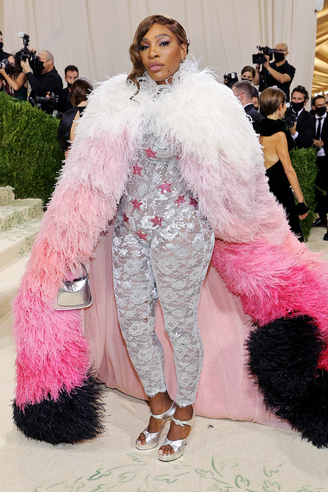 Naomi Osaka attends first Met Gala with boyfriend Cordae in custom Louis  Vuitton dress