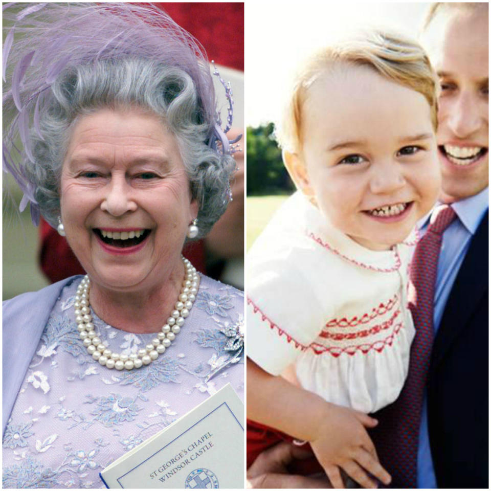 10) The Queen's big smile