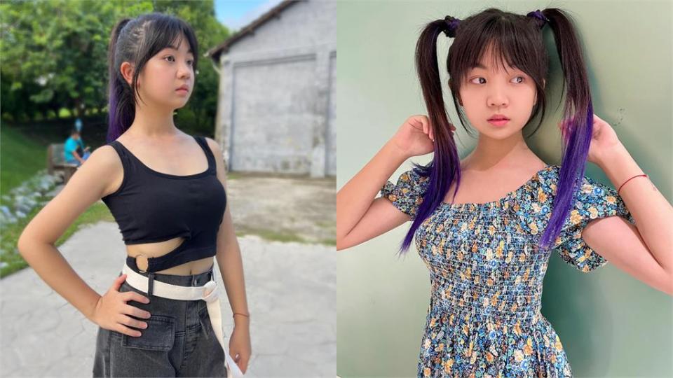 《俗女》小嘉玲「JK水手服」曝光！激萌「粉嫩吐舌」融化網：越來越漂亮