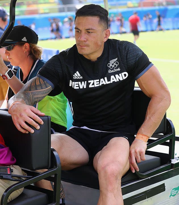 Seeing Sonny Bill Williams leaving the field gave Japan a 