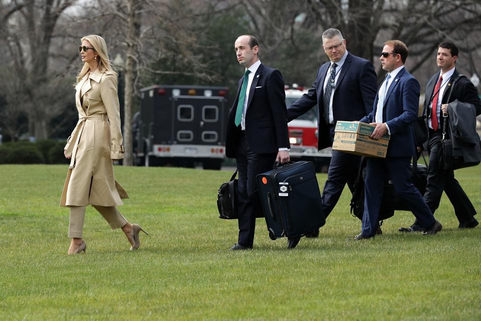 <h1 class="title">President Trump Departs White House For Ohio</h1><cite class="credit">Chip Somodevilla/Getty Images</cite>