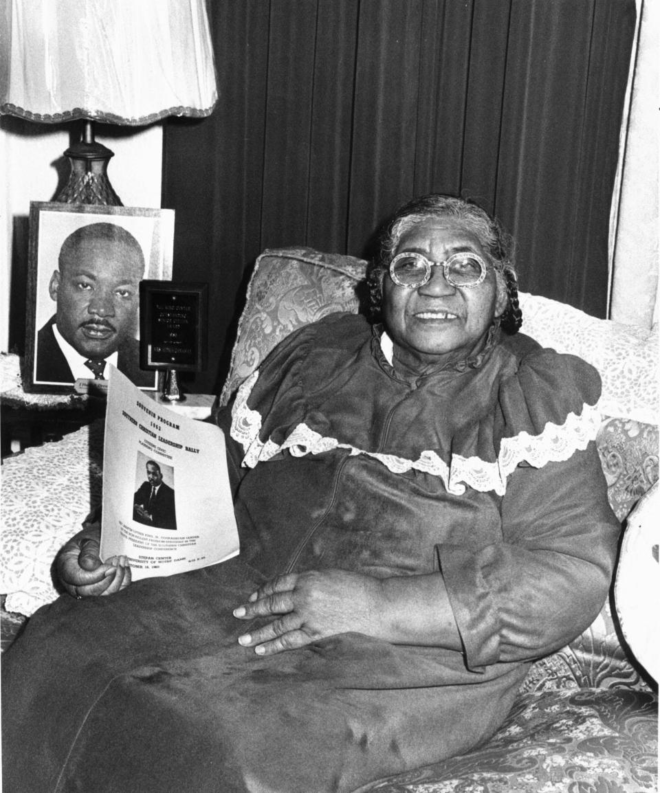 Alphia Ganaway could only hope that the letter she wrote to the Rev. Martin Luther King Jr. would persuade him to visit South Bend. After all, King was one of the world's most influential people in 1963. King and the Southern Christian Leadership Conference led a boycott and civil disobedience campaign that resulted in the end of discriminatory practices in Birmingham, Ala., stores. Later that year, King gave his famous "I Have a Dream" speech during the March on Washington. King did accept Ganaway's invitation and addressed a crowd of more than 3,000 at Notre Dame's Stepan Center on Oct. 18, 1963.