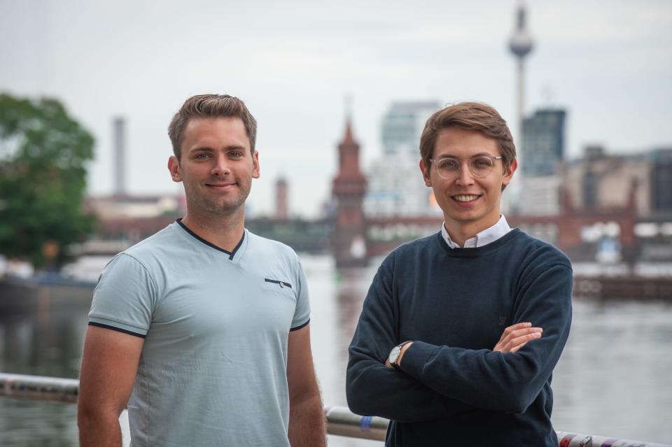 Daniel Seidel (links) und Sven Przywarra haben LiveEO im Jahr 2018 in Berlin gegründet. - Copyright: LiveEO