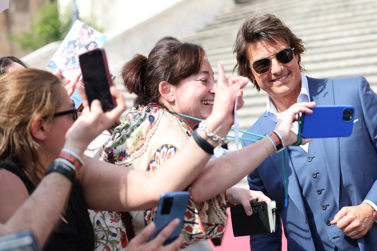 ROME, ITALY - JUNE 19: Tom Cruise attends the Red Carpet at the Global Premiere of  