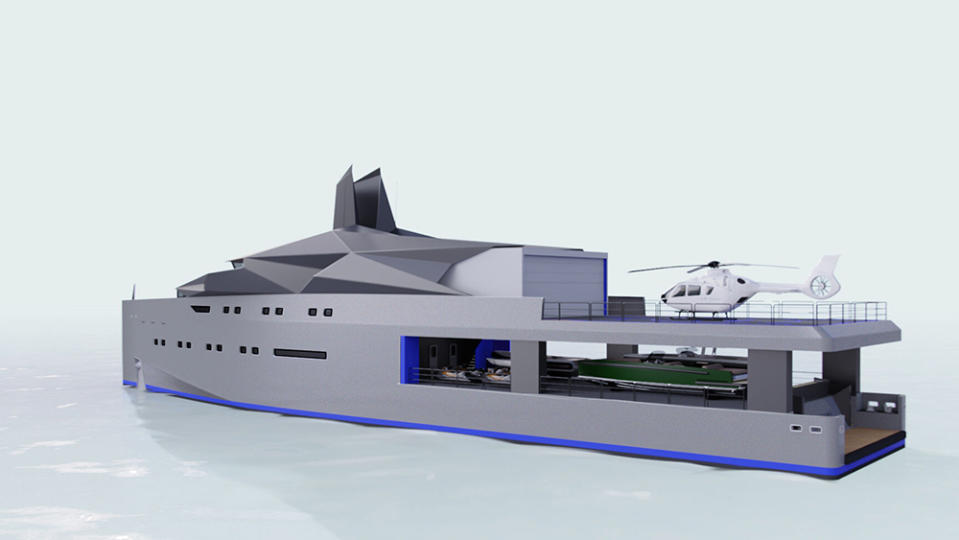 Origami Yacht Concept