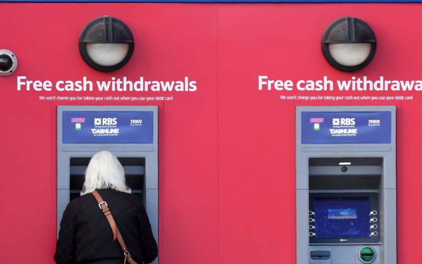 cash point - Credit: PAUL ELLIS