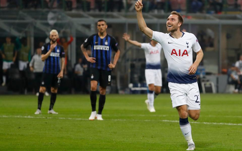 Christian Eriksen is understood to be closer to making the move to Serie A club Inter Milan - AP