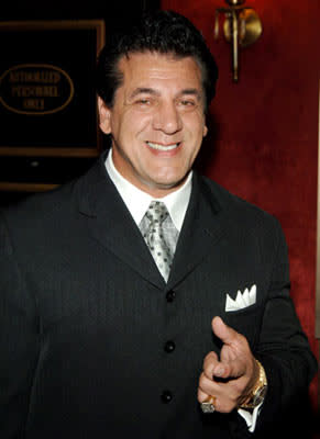 Chuck Zito at the New York premiere of Dreamworks' The Island