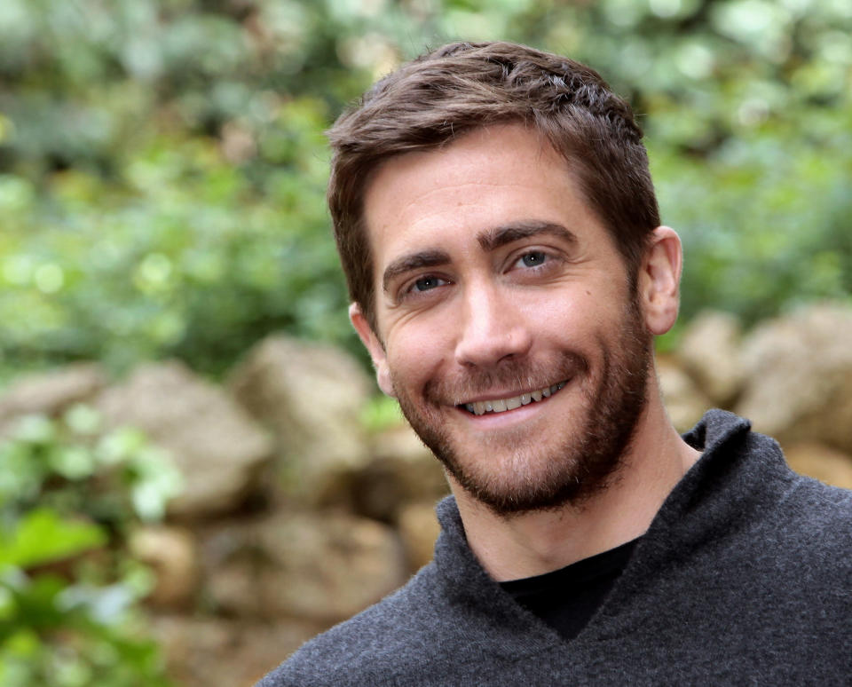 JAKE GYLLENHAAL. Now a Hollywood A-lister thanks to his stellar performance in "Brokeback Mountain," Jake Gyllenhaal has the sexiest dimples in show business. (Photo by Elisabetta Villa/Getty Images)