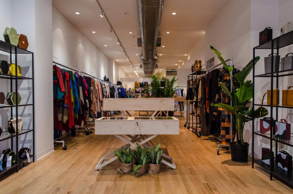 The Latin Curated retail space, open to the public until Sept. 30. (Photo: Isabella Dorelli)