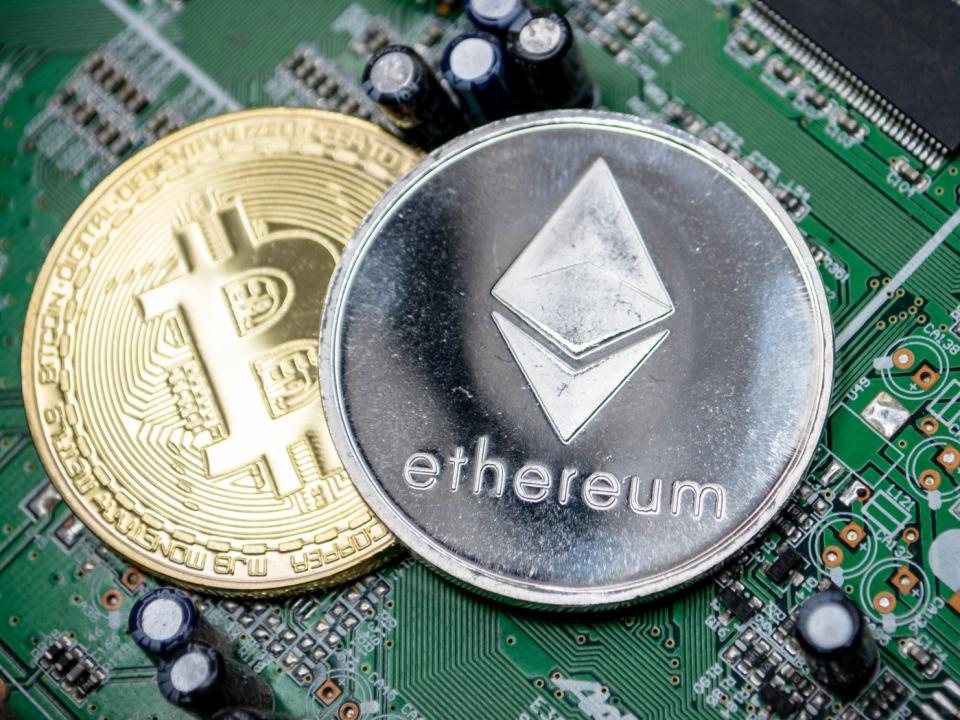 There were more daily active ethereum wallets than bitcoin wallets for the first time in crypto’s history on 29 June, 2021 (Getty Images)