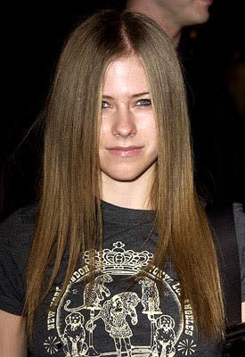 Avril Lavigne at the LA premiere of Universal's 8 Mile