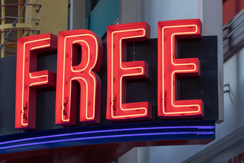 Neon sign in Las Vegas, NV