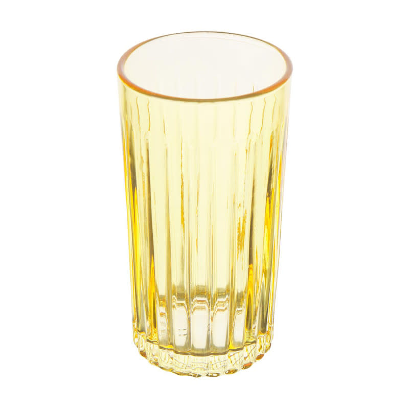 Ribbed Tall Glass Tumbler<p>Dollar General</p>