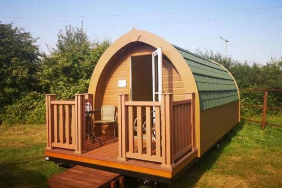 Gazette: Pods - The Pretty Thing campsite has pods for two people