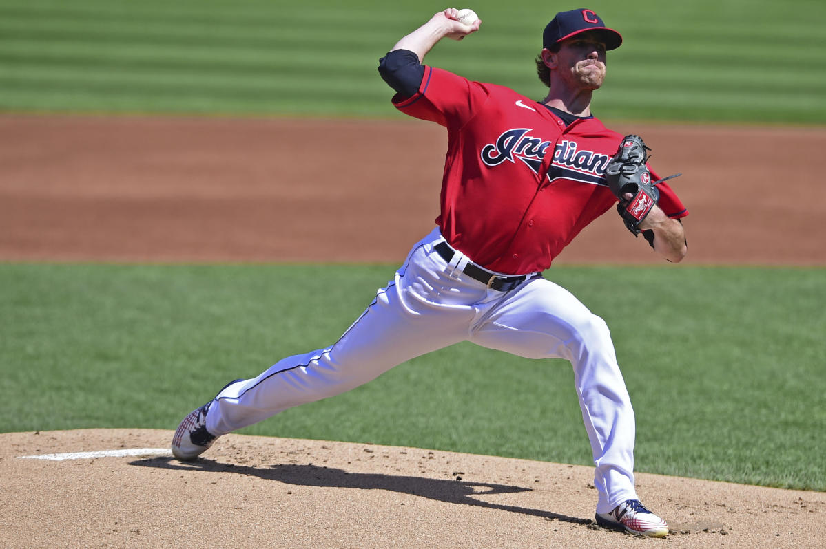 Cleveland ace Shane Bieber seeing goal of pitching deeper into