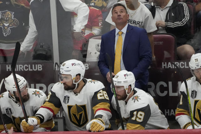 Nearing one-year mark as Golden Knights coach, Cassidy closing in on first  Stanley Cup - Las Vegas Sun News