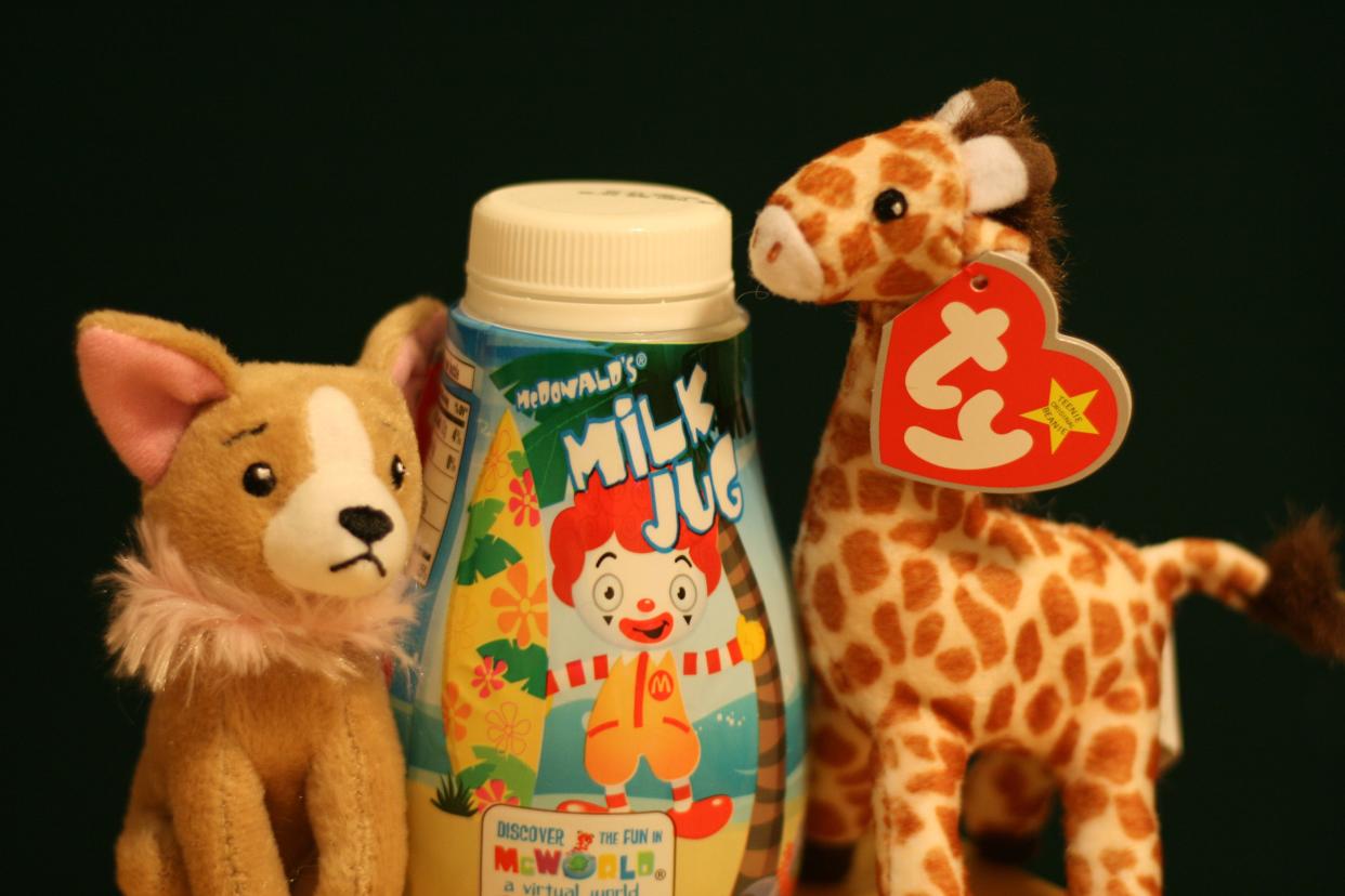 Beanie Babies included in Happy Meals