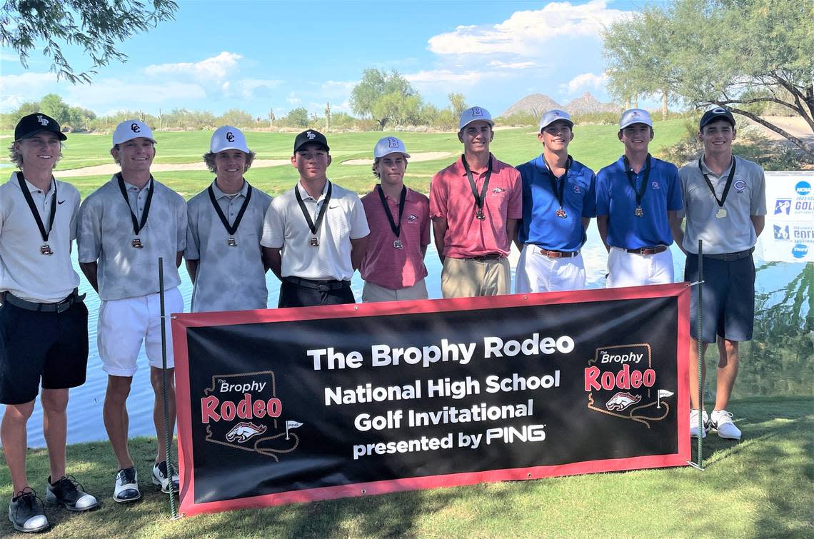 The Columbus boys’ golf team was third at the Ping National High School Invitational (The Brophy Rodeo) in Scottsdale, Arizona.