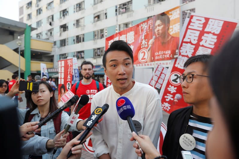 Hong Kong holds local elections