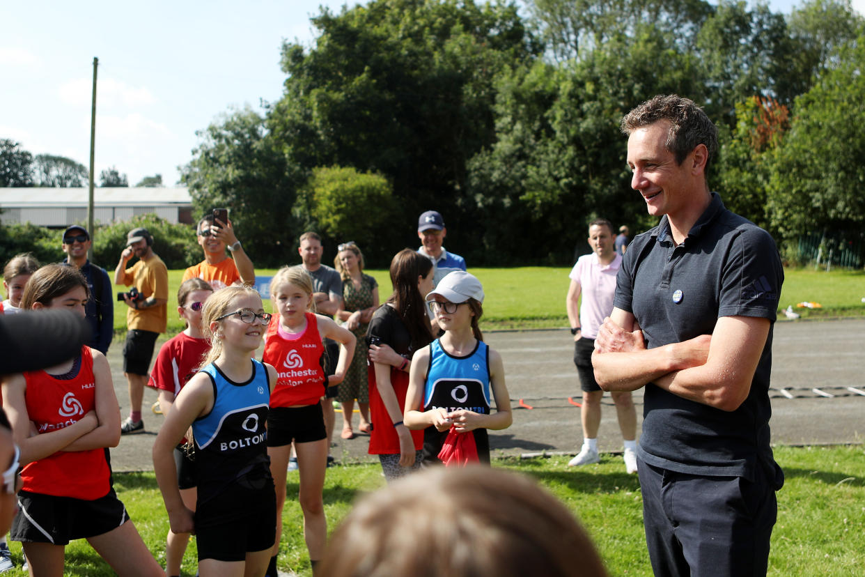 Alistair Brownlee is an ambassador for the Play Their Way campaign