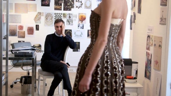 From his birth in Belgium to his departure from Calvin Klein, Vogue tracks Raf Simons's personal and professional history.