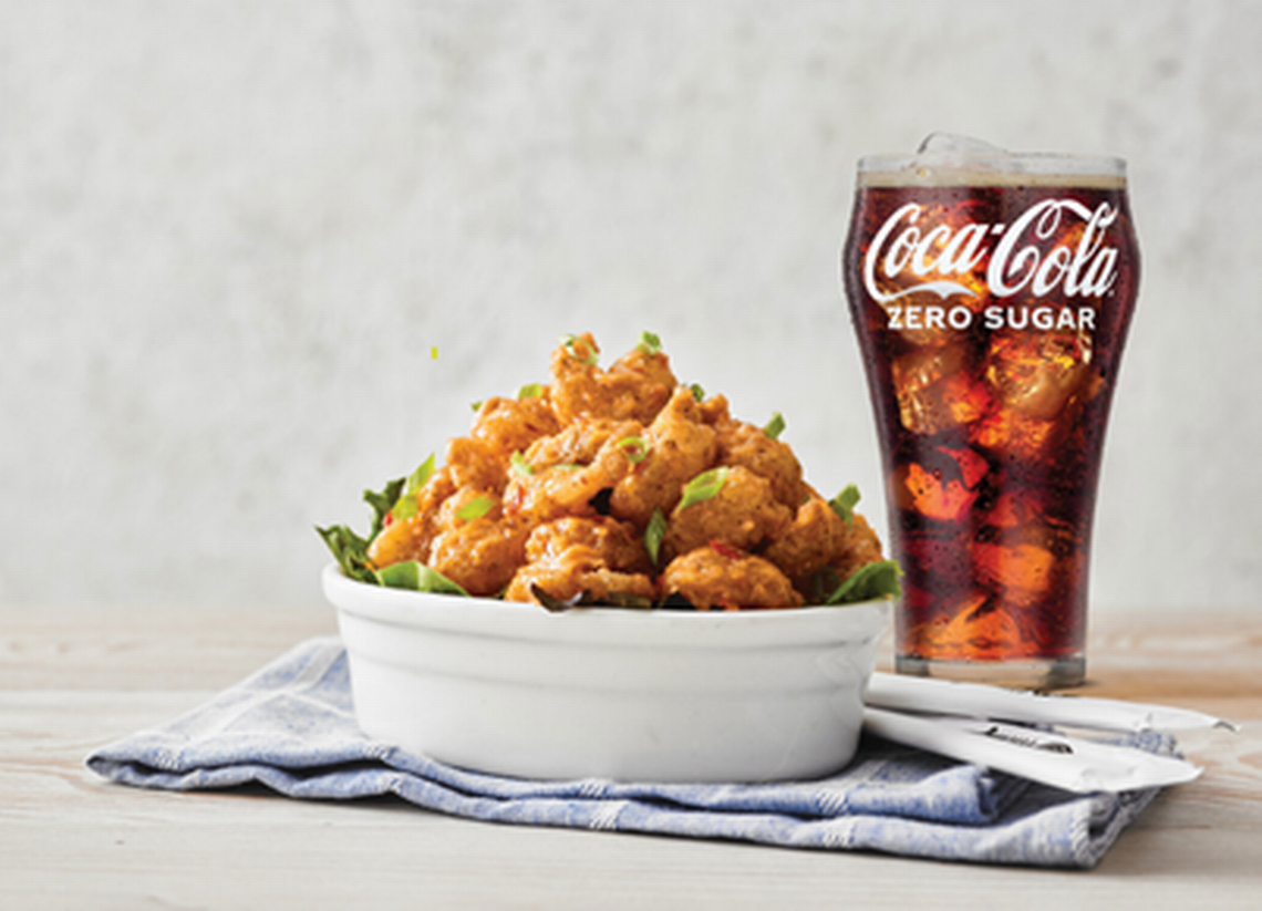 Bonefish Grill will offer a free order of its popular Bang Bang shrimp with a soft drink.