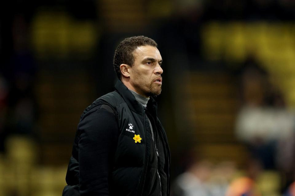 Valerien Ismael was in charge of Watford for ten months (Getty Images)