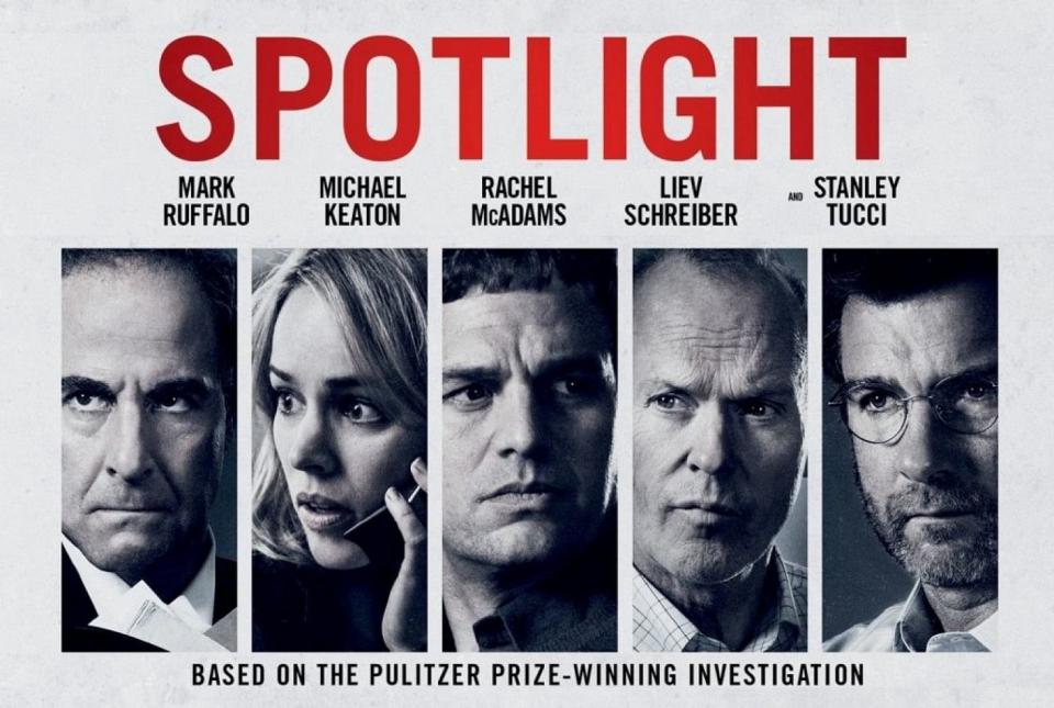 A poster of <i>Spotlight.</i>