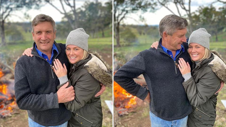 Samantha Armytage fiance Richard Lavender planned wedding