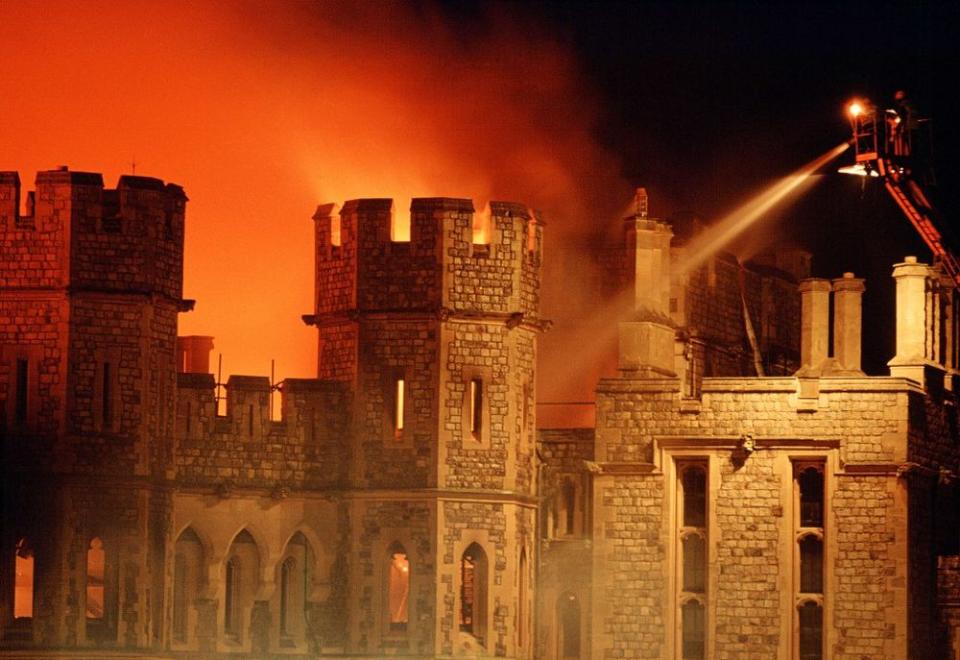 Windsor Castle fire 1992