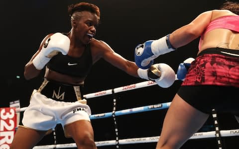 Nicola Adams and Virginia Noemi Carcamo - Credit: Getty images