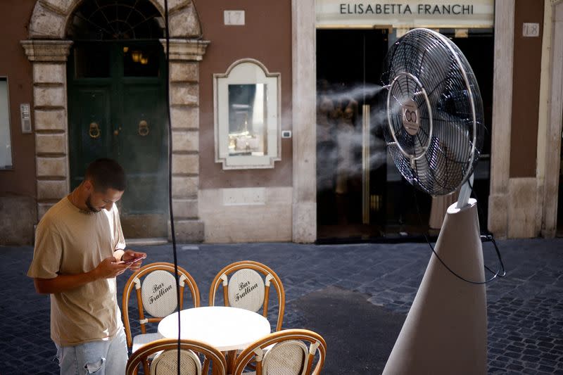FILE PHOTO: Heatwave across Italy