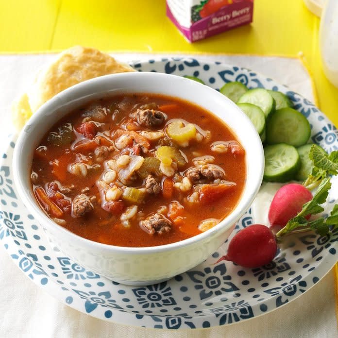 Easy Hamburger Soup