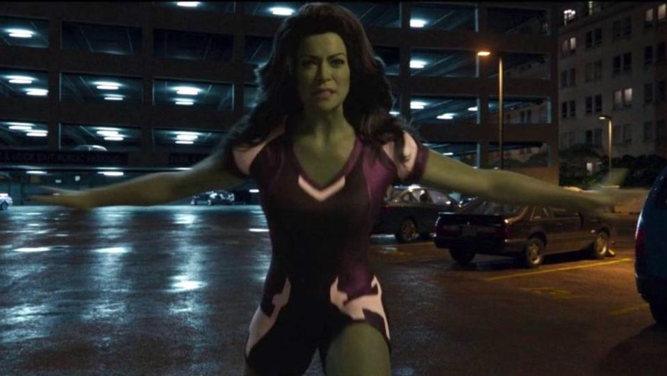 She-Hulk in her super suit