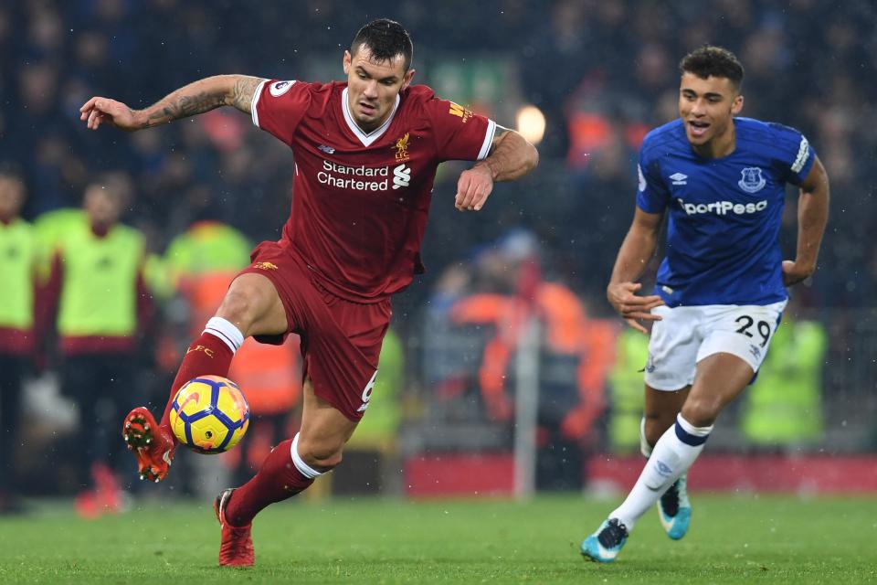 Dejan Lovren had a nightmare against Everton