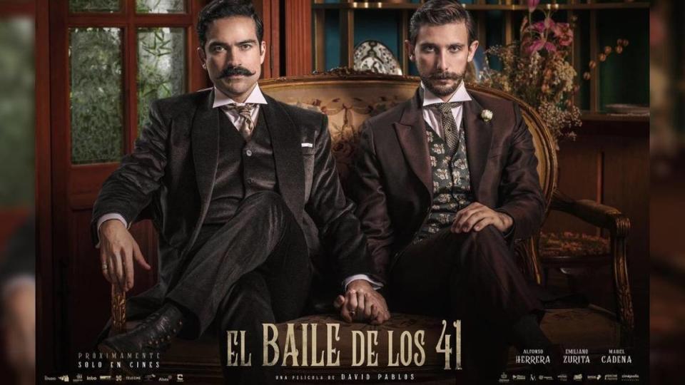 En Netflix la película histórica ‘El baile de los 41’ (2020) del director David Pablos con las actuaciones de Alfonso Herrera, Mabel Cadena y Emiliano Zurita. Drama que recrea un hecho real ocurrido el 18 de noviembre de 1901 en México.