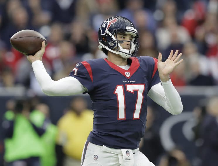 The Texans traded QB Brock Osweiler to the Browns. (AP)