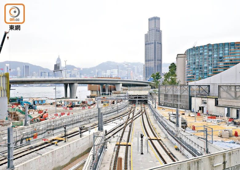 東鐵綫過海段最快明年6至7月通車。