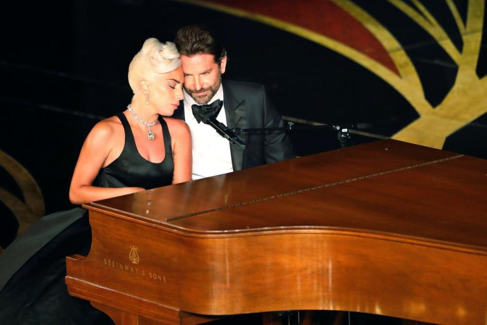 2019: Lady Gaga and Bradley Cooper perform 