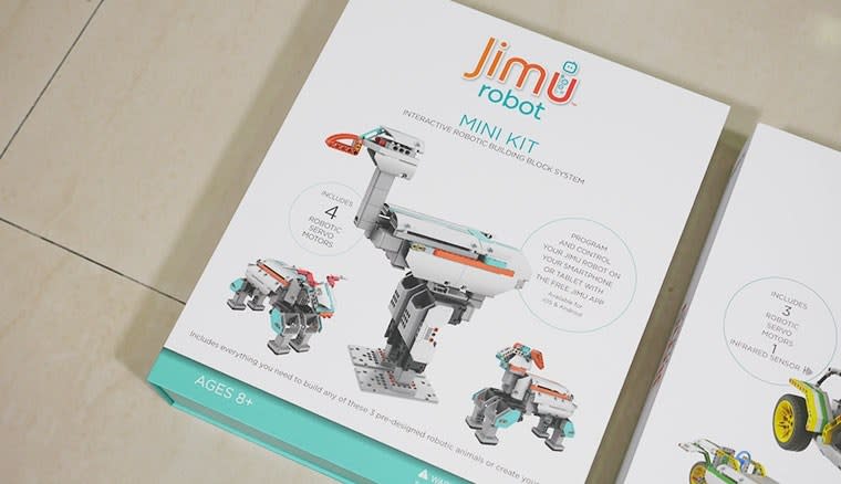 DIY組裝超好玩、跳脫傳統學習框架！JIMU積木機器人開箱