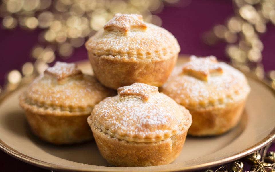 Shoppers are already stocking up on mince pies