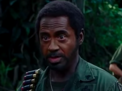 Robert Downey Jr in Tropic Thunder: Paramount