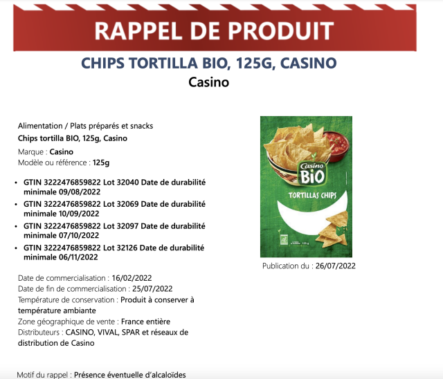 Avez-vous remarqué qu'il y avait moins de chips dans certains paquets ? 