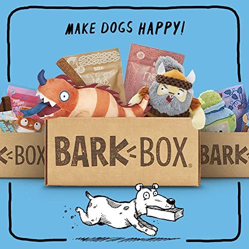 <p><strong>Bark Box</strong></p><p>amazon.com</p><p><strong>$35.00</strong></p><p><a href="https://www.amazon.com/dp/B07R5VH7XT?tag=syn-yahoo-20&ascsubtag=%5Bartid%7C10063.g.34846057%5Bsrc%7Cyahoo-us" rel="nofollow noopener" target="_blank" data-ylk="slk:Shop Now;elm:context_link;itc:0;sec:content-canvas" class="link ">Shop Now</a></p><p>If you've already heard of a dog subscription box, it's probably this super-popular one. With fun themed boxes, a satisfaction guarantee, and seriously adorable toys inside, this one is the OG for a reason. </p><p><strong>$35 per month</strong></p>