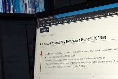 Many Canadians were forced to apply for government income support when the COVID-19 pandemic hit. THE CANADIAN PRESS/Sean Kilpatrick