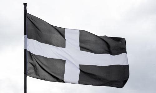 The flag of Cornwall