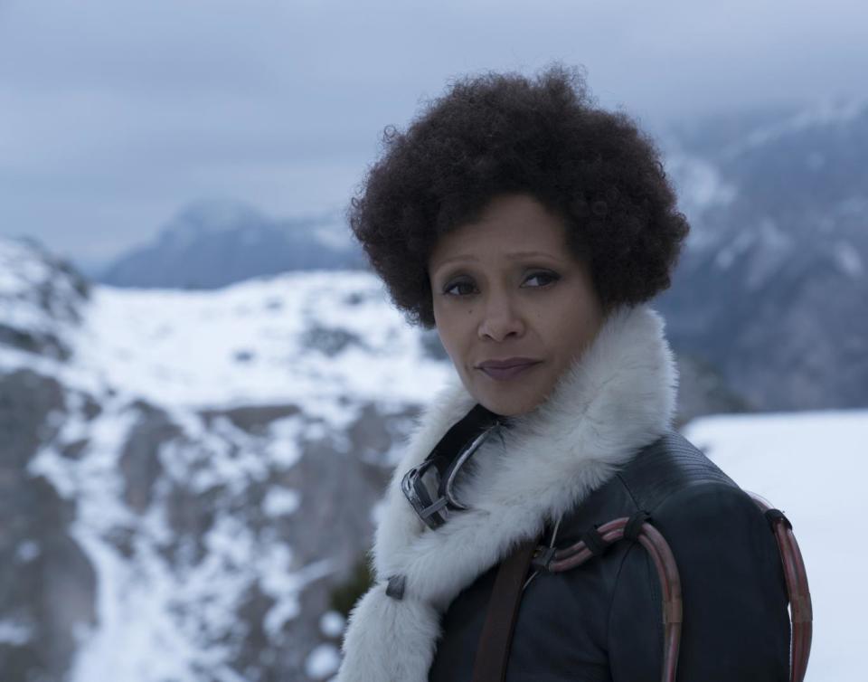 Thandie Newton as Val in Solo: A Star Wars Story (Jonathan Olley)