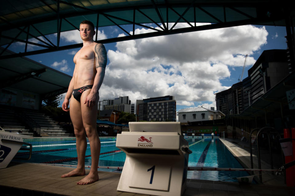 Team England swimming squad prepare for 2018 Commonwealth Games